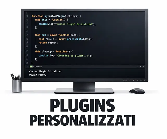 realizziamo plugins su misura per i vostri sitit