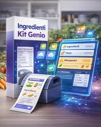 Ingredienti Kit Genio plugin WooCommerce per ingredienti e allergeni