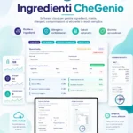 Ingredienti CheGenio™ software per ingredienti ed etichettatura
